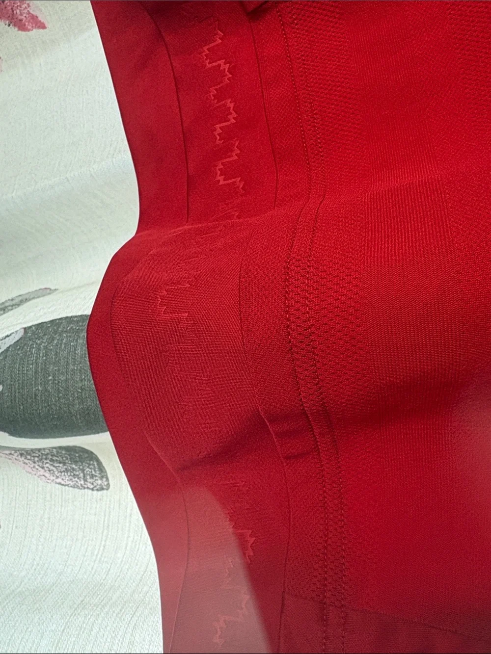adidas Red Manchester United Short-Sleeve Soccer Jersey with White Accents